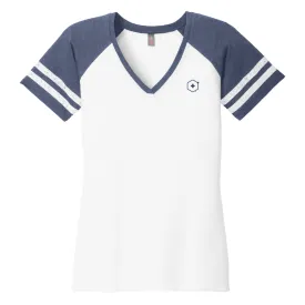 Women's District Game V-Neck Tee